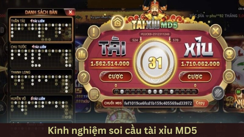 Tài xỉu MD5 - Những chiến thuật chơi hay từ các cao thủ 4 Kinh nghiệm thực chiến và cách soi cầu tài xỉu MD5 hiệu quả