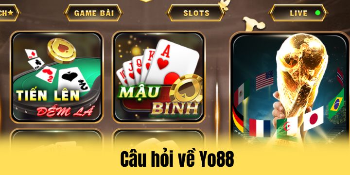 Câu hỏi cần lời giải đáp về Yo88